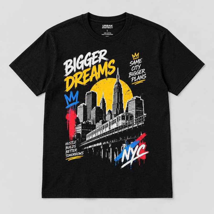 Camiseta estampada para hombre